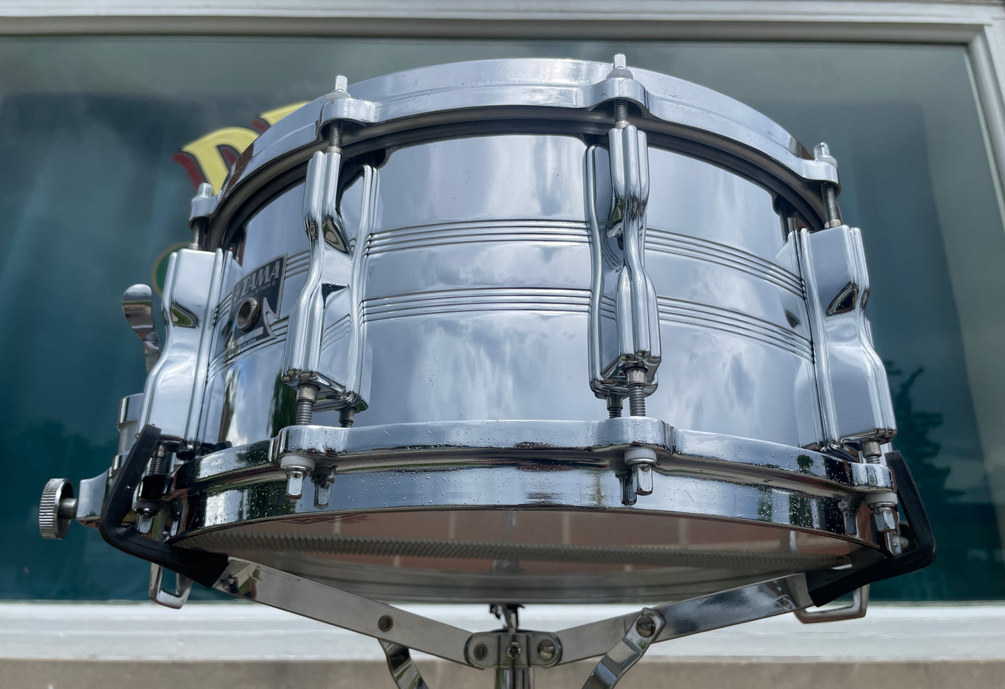 1980s Tama 6.5x14 Imperialstar King-Beat No. 8006 Seamless Steel Snare Drum