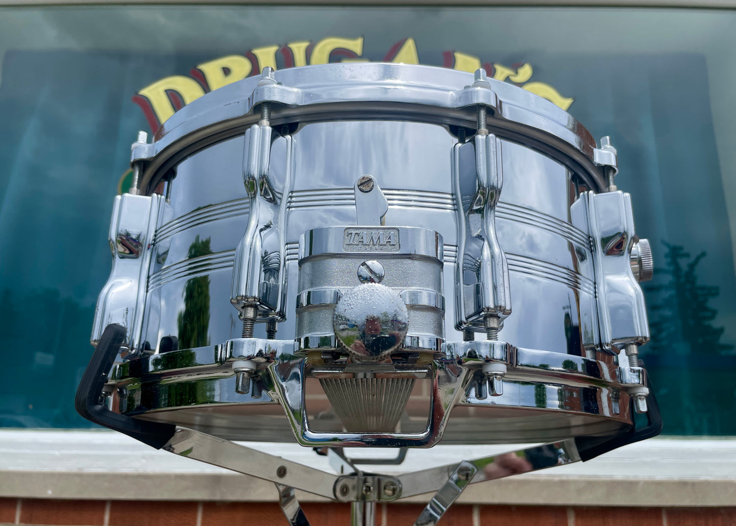 1980s Tama 6.5x14 Imperialstar King-Beat No. 8006 Seamless Steel Snare Drum