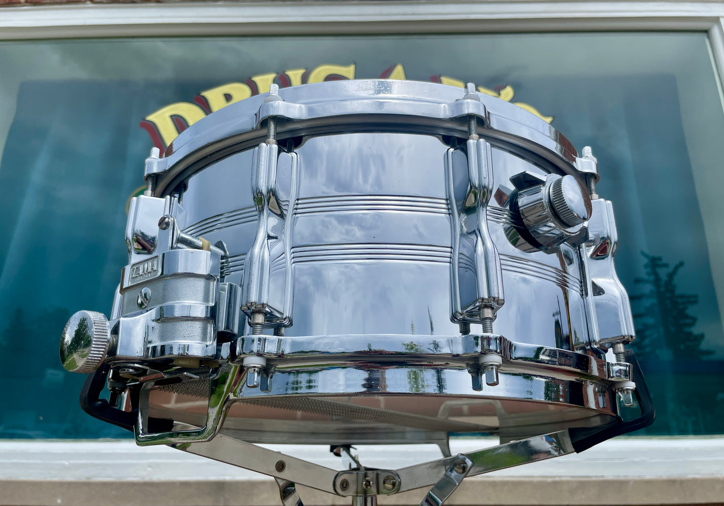 1980s Tama 6.5x14 Imperialstar King-Beat No. 8006 Seamless Steel Snare Drum