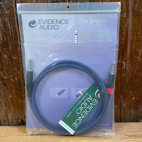 Evidence Audio The Siren II 5 Foot Speaker Cable NOS