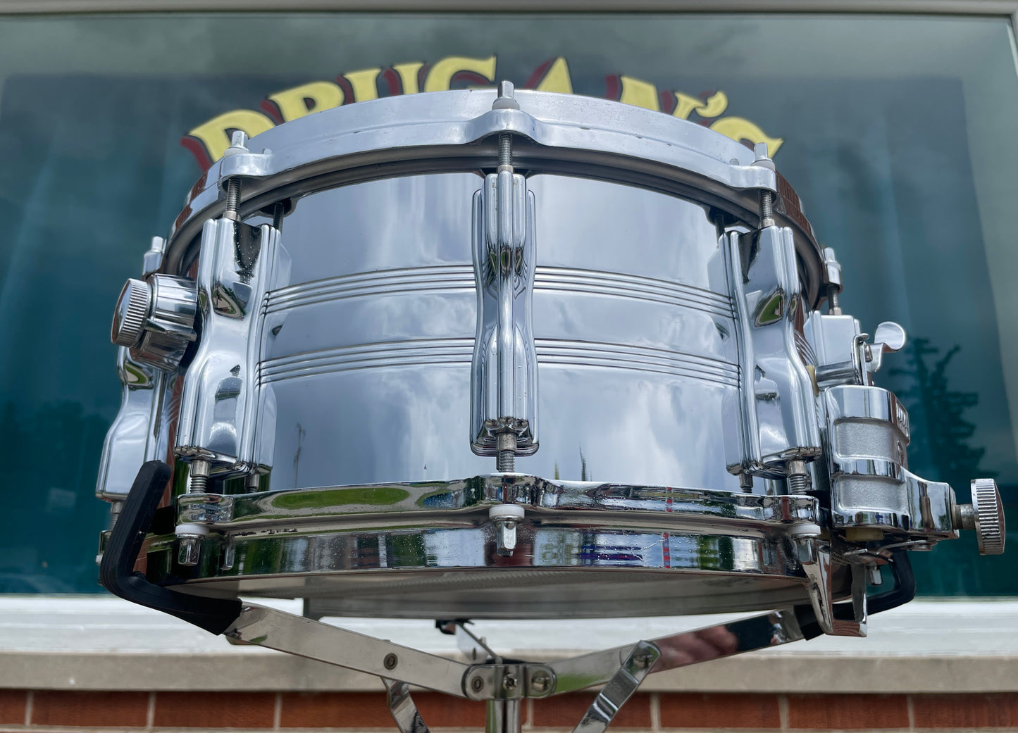 1980s Tama 6.5x14 Imperialstar King-Beat No. 8006 Seamless Steel Snare Drum