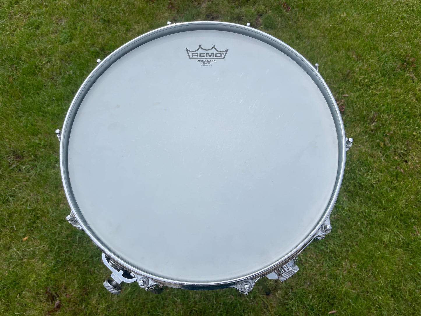 1980s Tama 6.5x14 Imperialstar King-Beat No. 8006 Seamless Steel Snare Drum