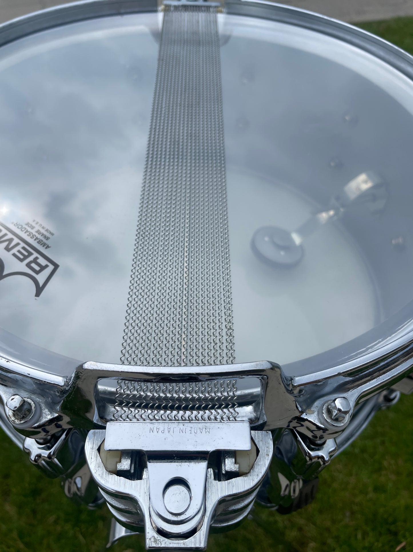 1980s Tama 6.5x14 Imperialstar King-Beat No. 8006 Seamless Steel Snare Drum