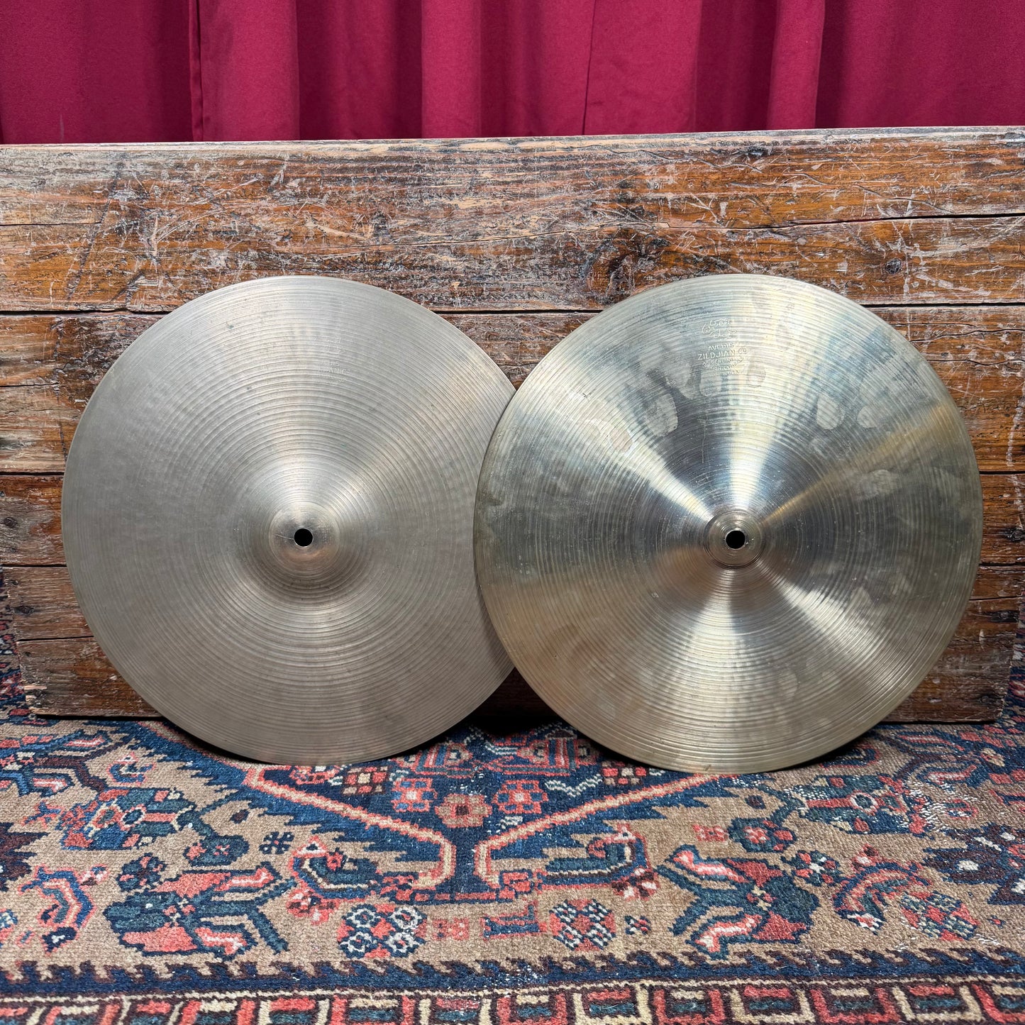 14" Zildjian A 1960s New Beat Hi-Hat Cymbal Pair 870g/1216g *Video Demo*