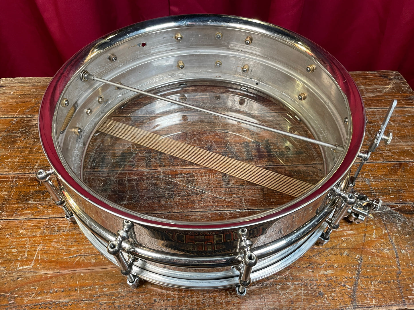 1920s Ludwig 5x14 Super Ludwig No. 231 Snare Drum 2 pc Shell