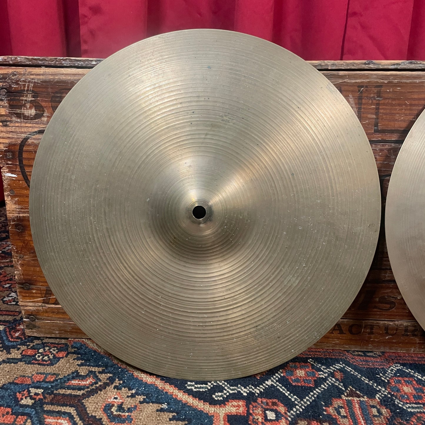 14" Zildjian A 1970s Light Hi-Hat Cymbal Pair 872g/960g *Video Demo*