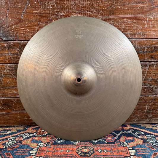 15" Zildjian A 1950s Small Stamp Hi-Hat Single / Crash Cymbal 1008g *Video Demo*