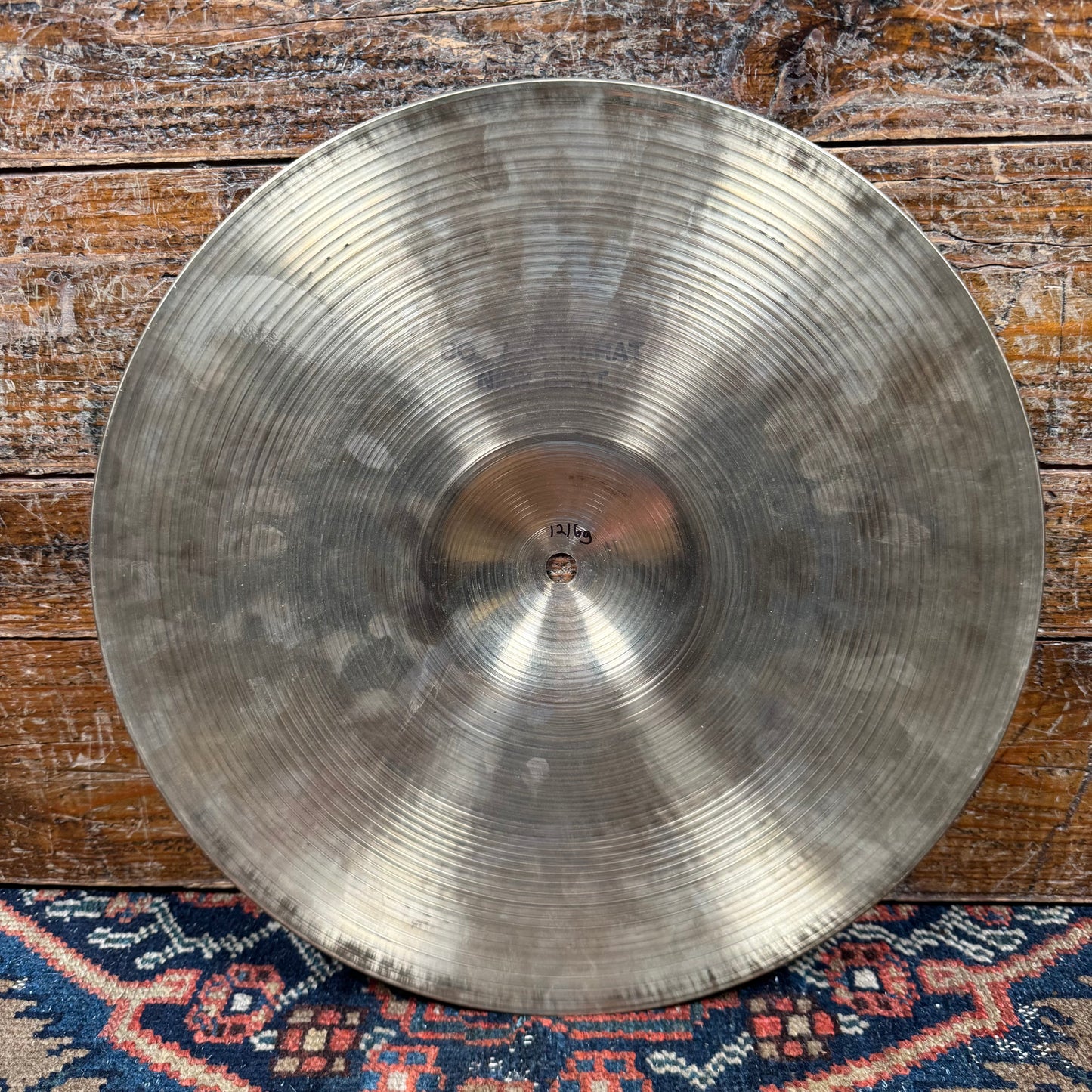 14" Zildjian A 1960s New Beat Hi-Hat Cymbal Pair 870g/1216g *Video Demo*