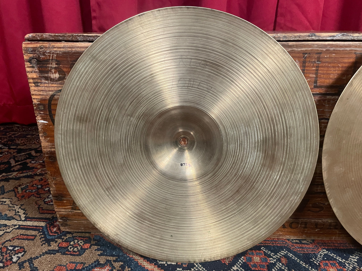 14" Zildjian A 1970s Light Hi-Hat Cymbal Pair 872g/960g *Video Demo*