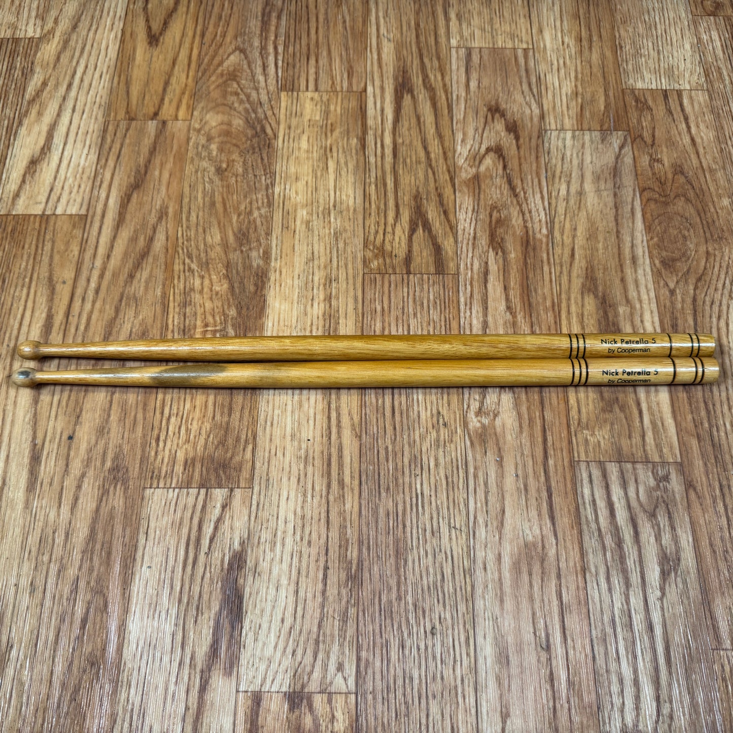 Cooperman Nick Petrella Model 5 Persimmon Concert Snare Drumstick Pair