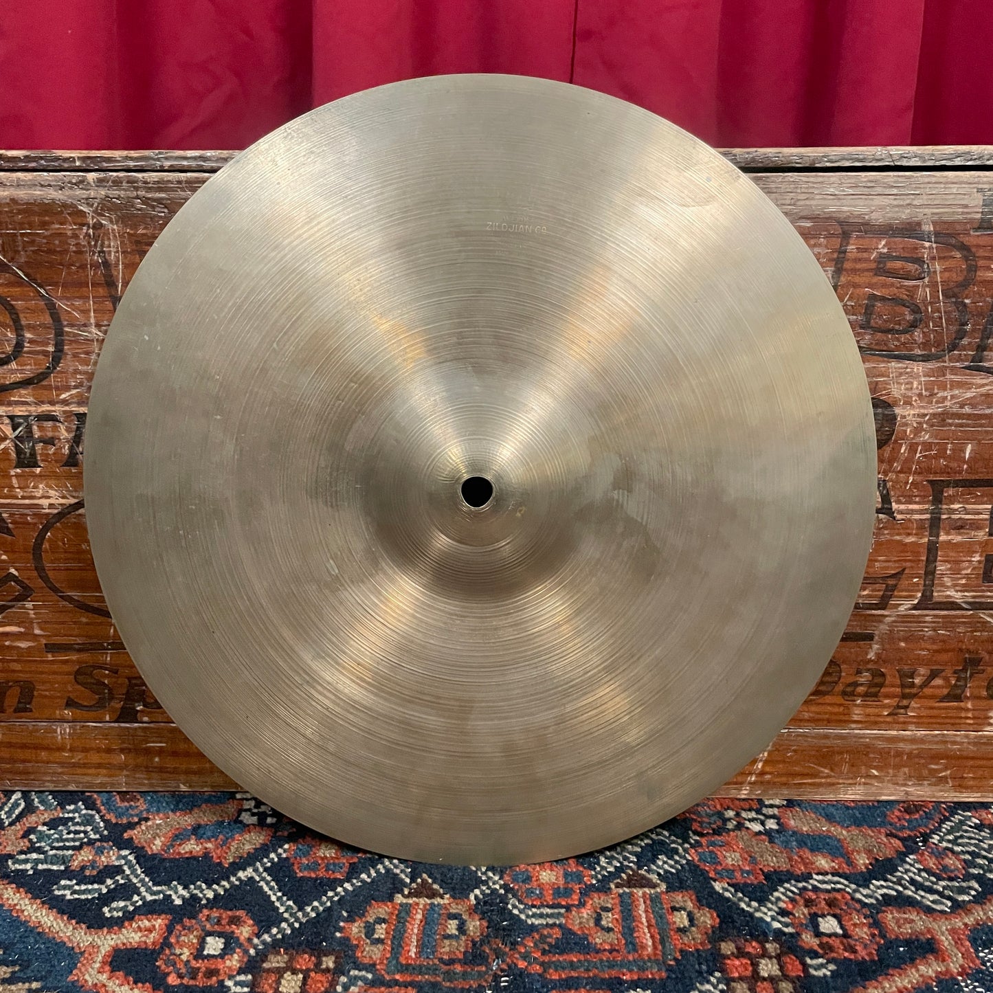 14" Zildjian A 1960s Hi-Hat Single / Splash Cymbal 728g *Video Demo*
