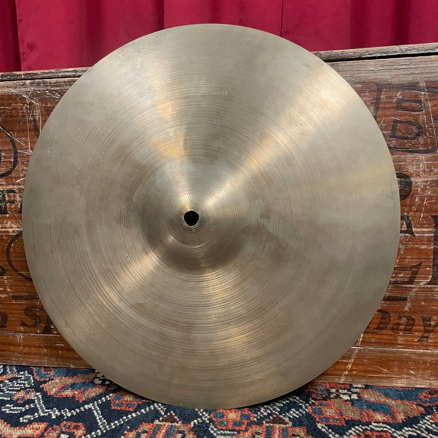 14" Zildjian A 1960s Hi-Hat Single / Splash Cymbal 728g *Video Demo*