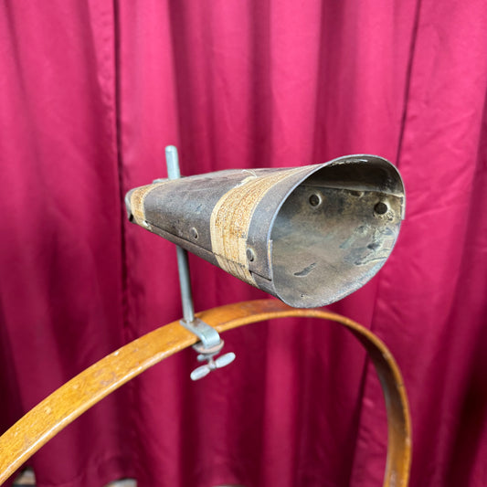 1940s-1950s Ludwig 6" Cow Bell w/ Bass Drum Hoop Mount