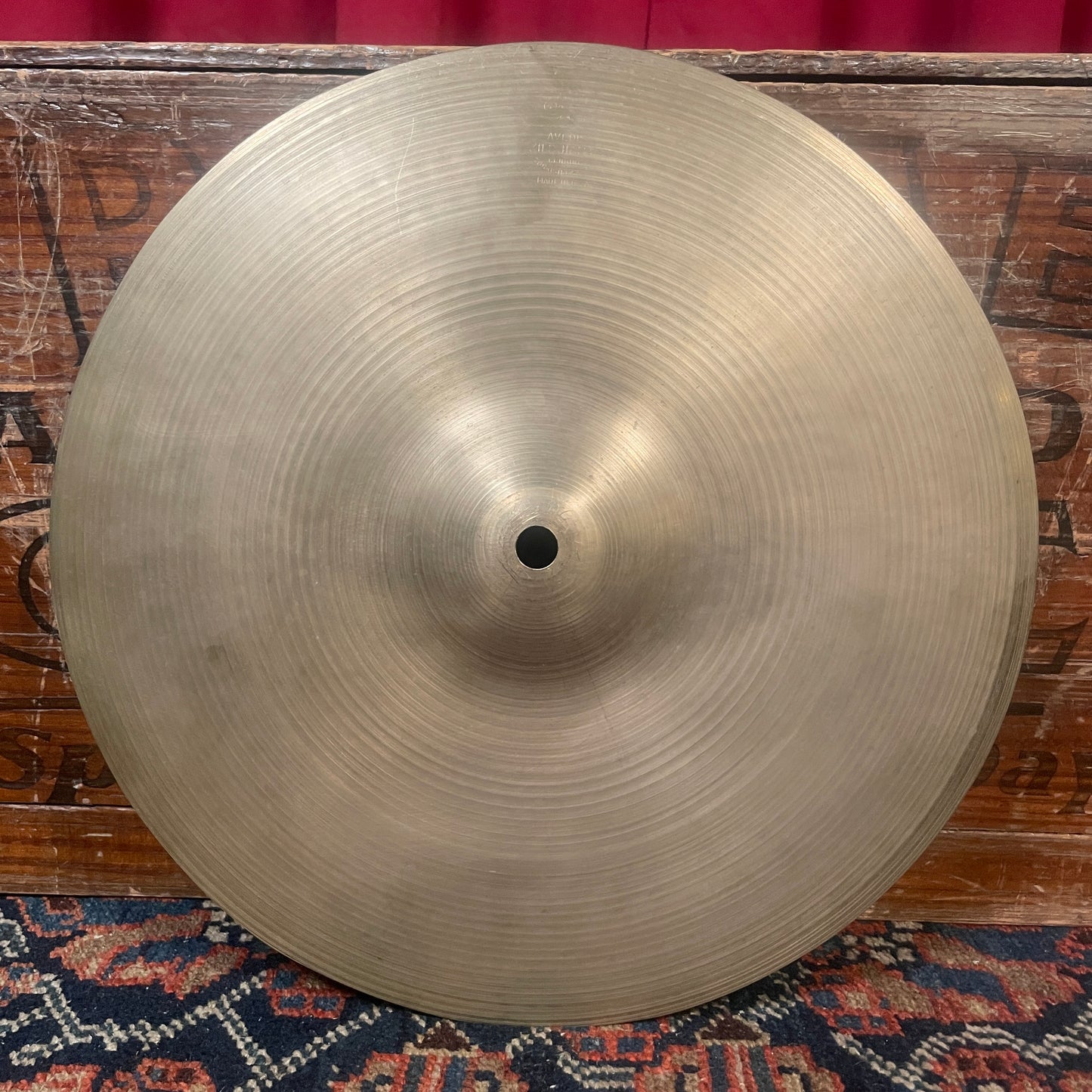 13" Zildjian A 1970s Hi-Hat Cymbal Single 758g *Video Demo*