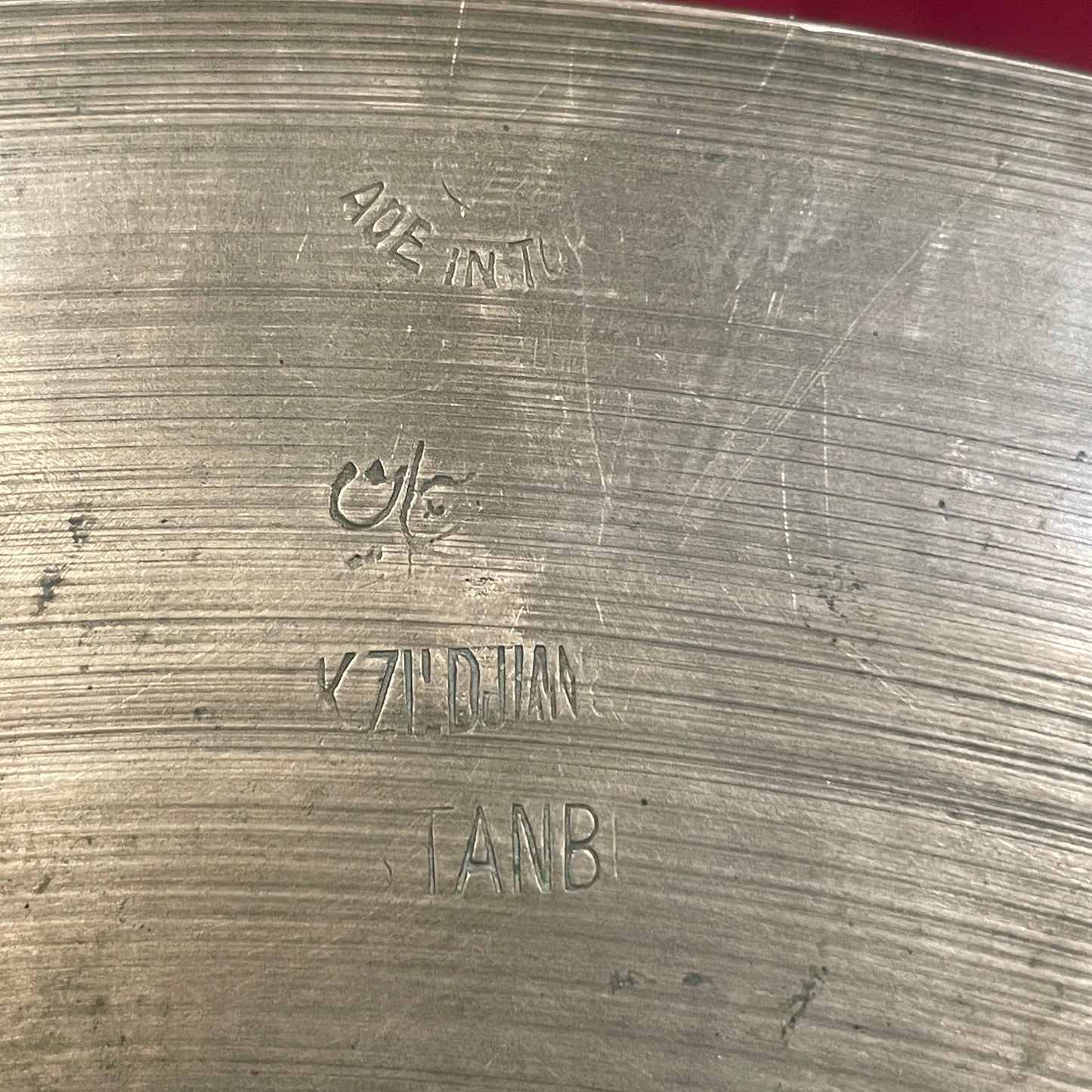 15" K Zildjian Istanbul 1930s-1940s Old Stamp OS I / OS IIa Hi-Hat Cymbal 1030g *Video Demo*
