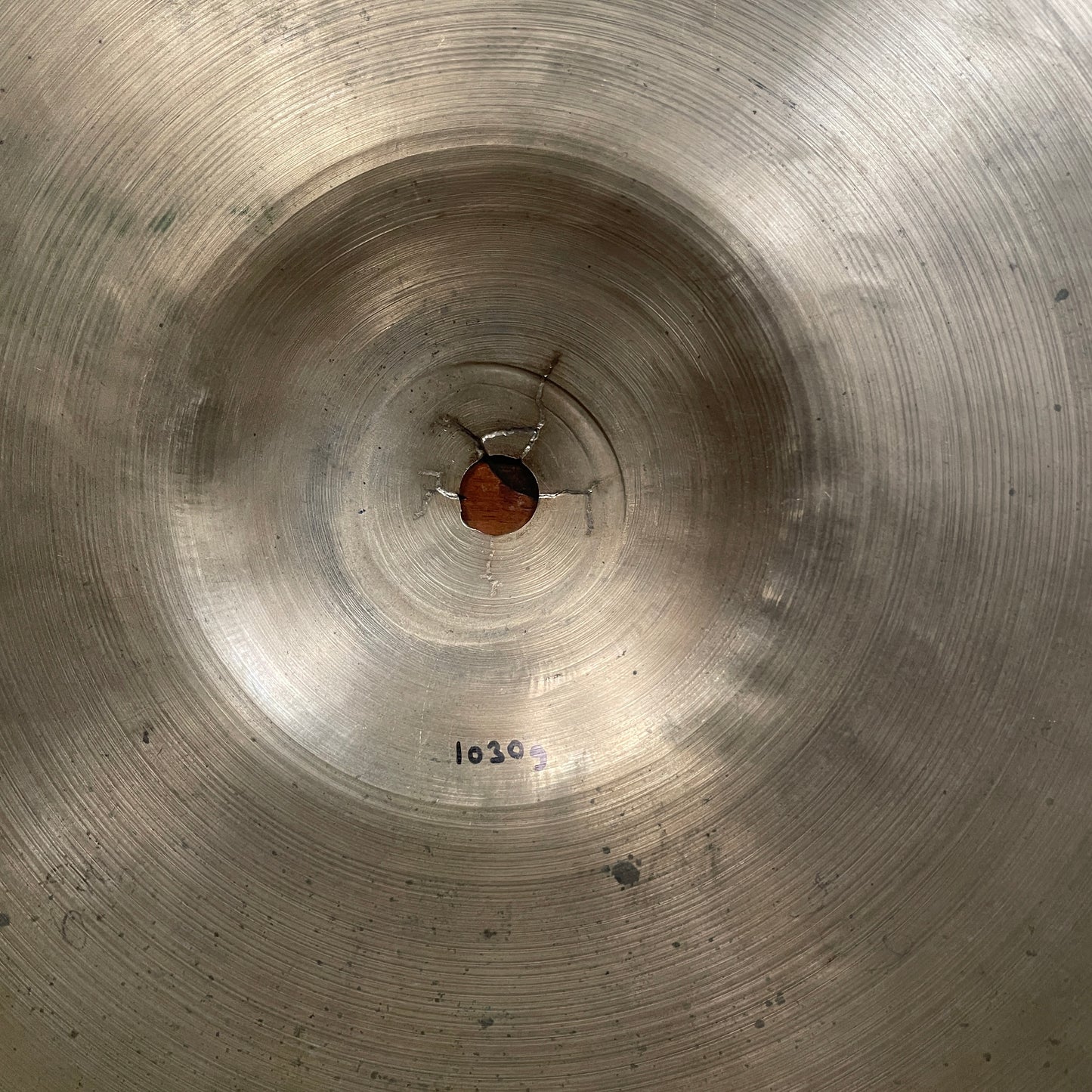 15" K Zildjian Istanbul 1930s-1940s Old Stamp OS I / OS IIa Hi-Hat Cymbal 1030g *Video Demo*