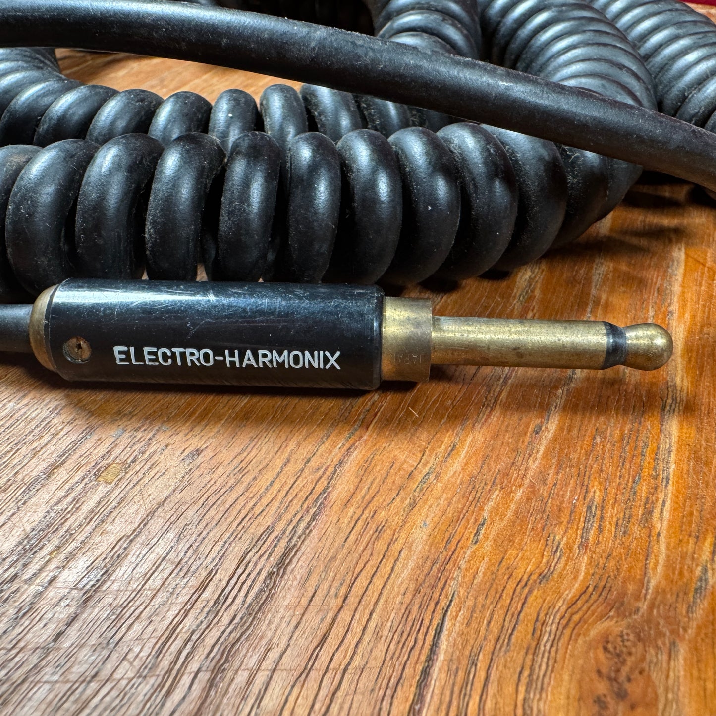 Vintage 1970s Electro-Harmonix Coiled Guitar Instrument Cable Coil