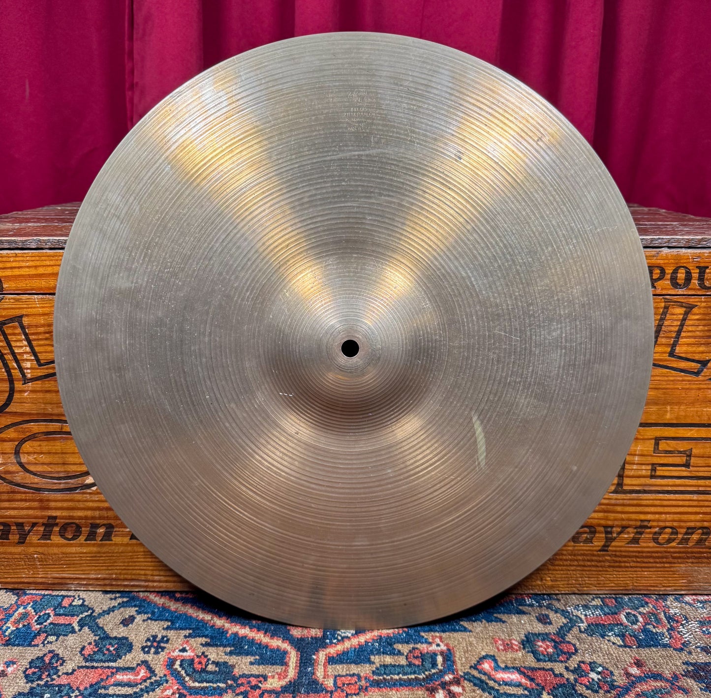 19" Zildjian A 1970s Ride Cymbal 2128g *Video Demo*
