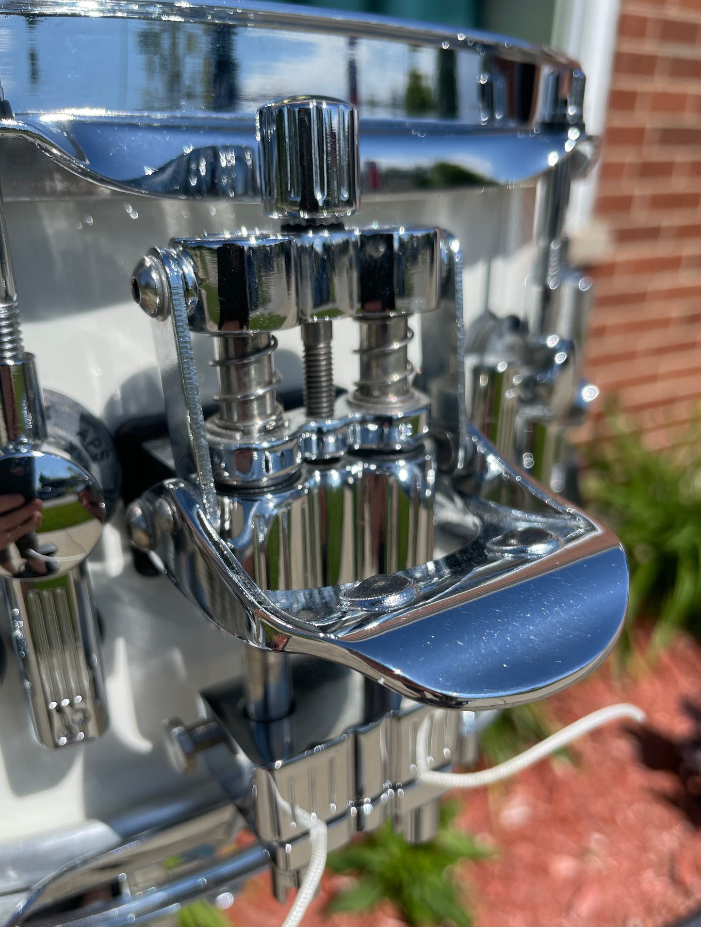 Sonor SQ2 6x14 Pure White Lacquer Snare Drum