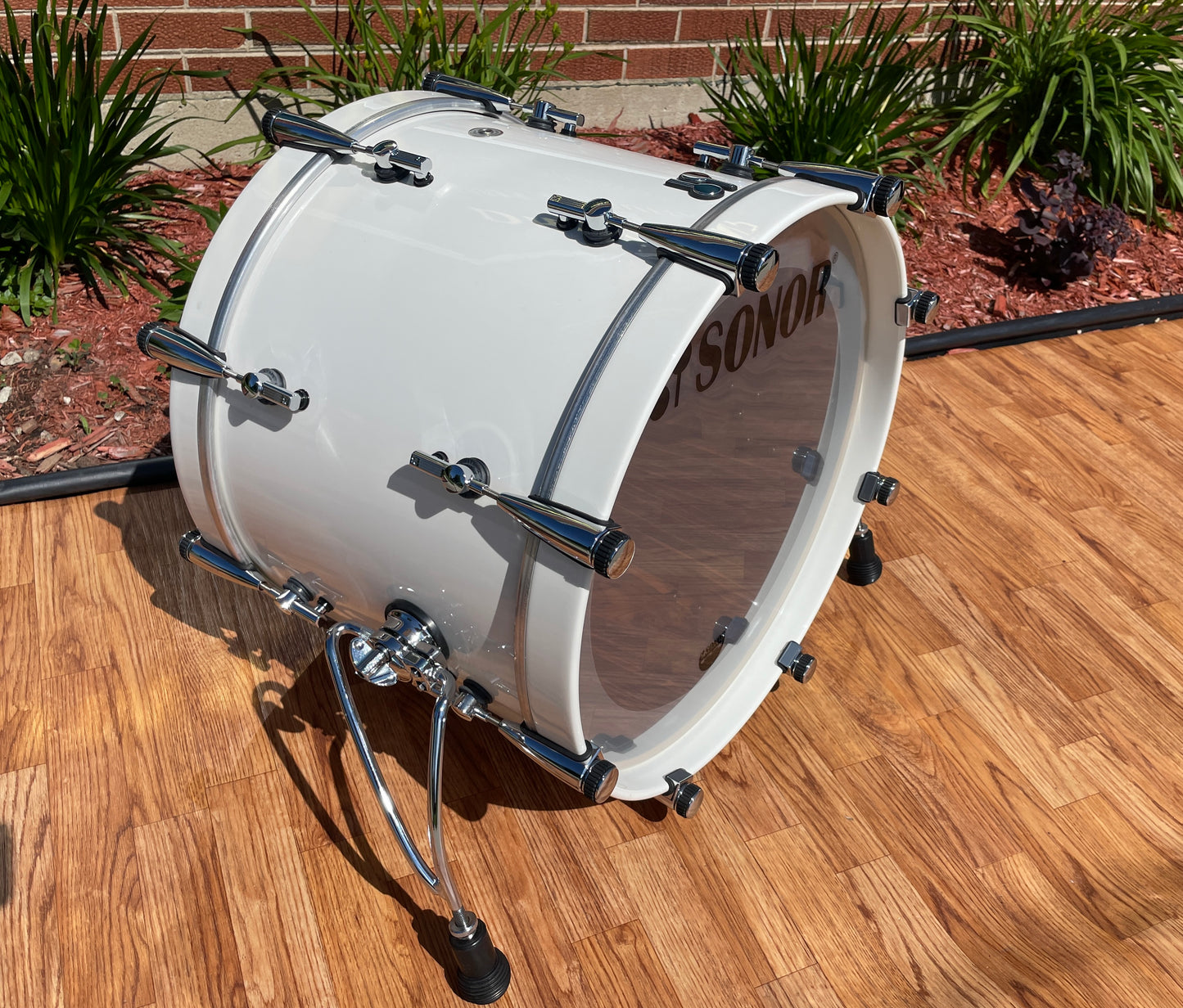 Sonor SQ2 14x20 Maple Medium Bass Drum Pure White