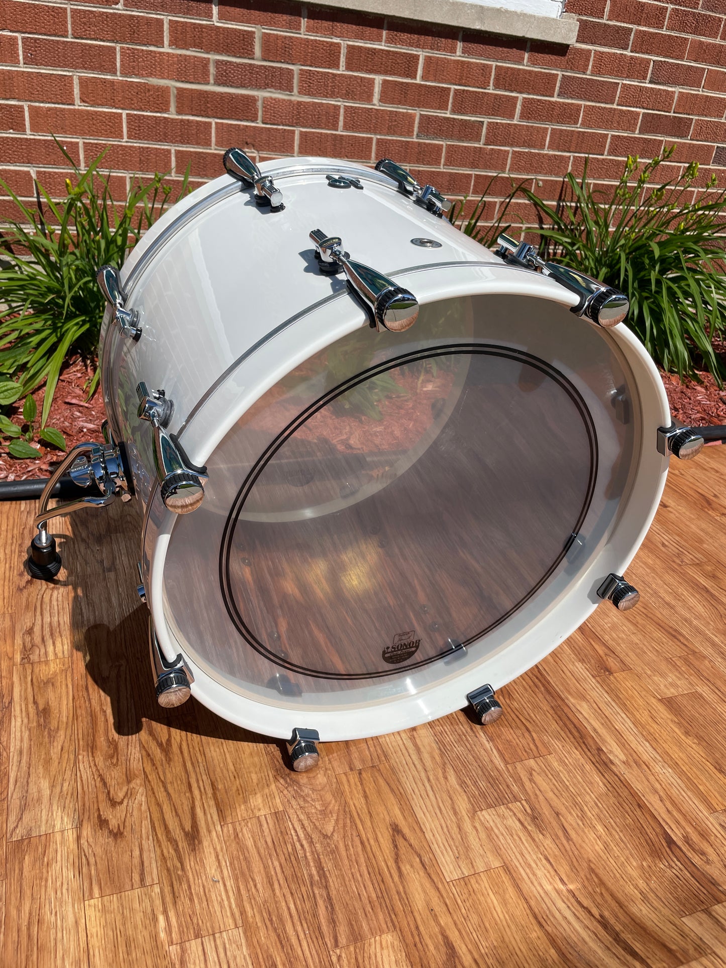 Sonor SQ2 14x20 Maple Medium Bass Drum Pure White