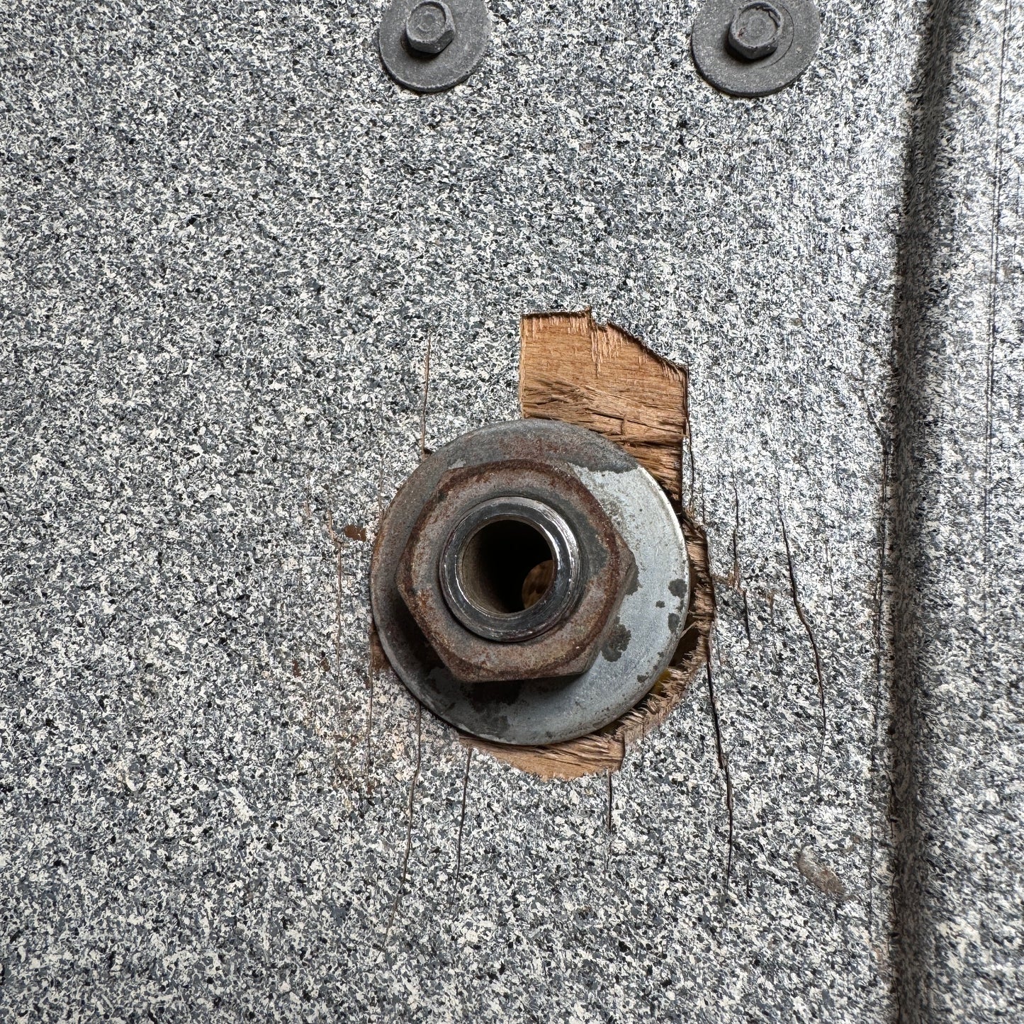 1970s Ludwig Standard 14x22 Bass Drum Shell Lemon Strata Classic Lugs #2