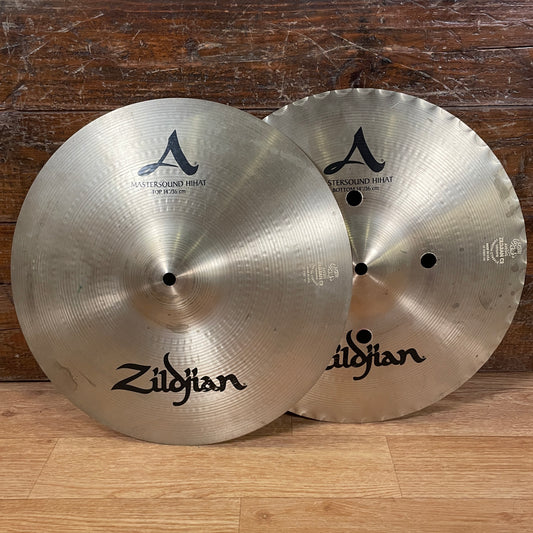 14" Zildjian A Mastersound Hi-Hat Cymbal Pair 914g/1438g *Video Demo*