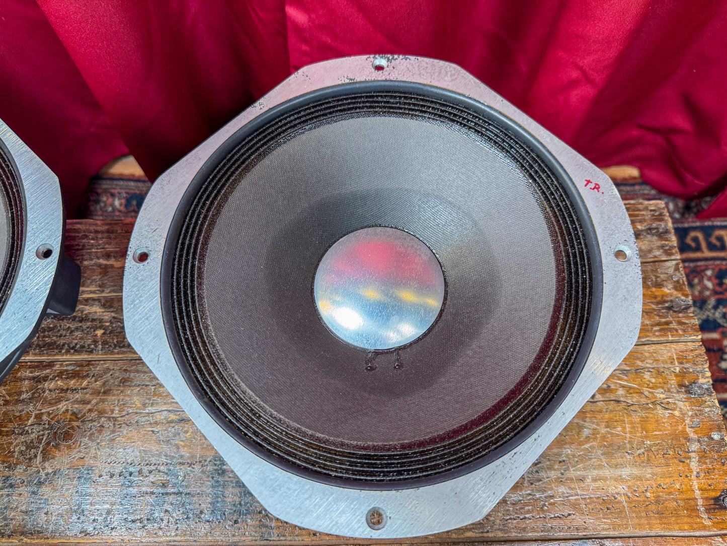 Set of 4 Vintage 10" JBL Fender D110F Speakers 8 Ohms Quad