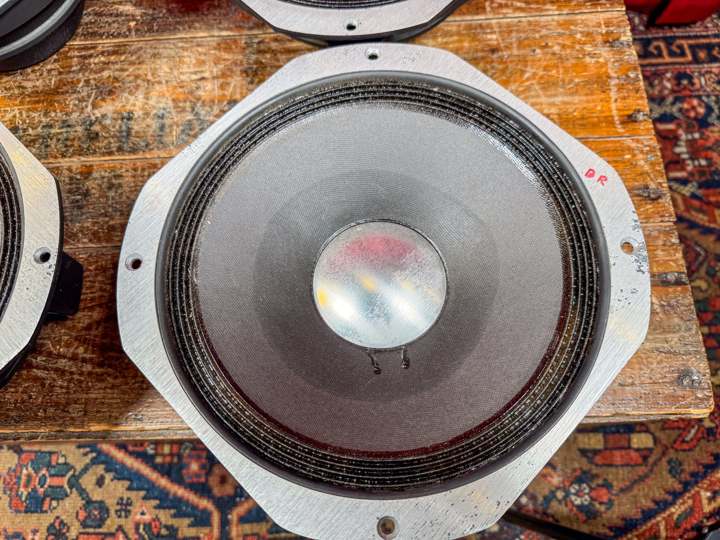 Set of 4 Vintage 10" JBL Fender D110F Speakers 8 Ohms Quad