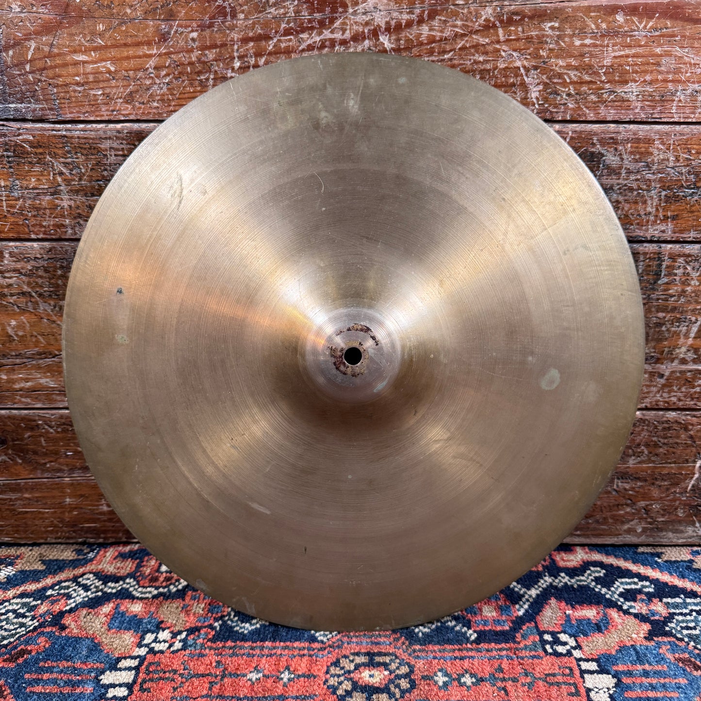 14" UFIP 1960s Crash / Hi-Hat Single Cymbal Made In Italy 736g *Video Demo*