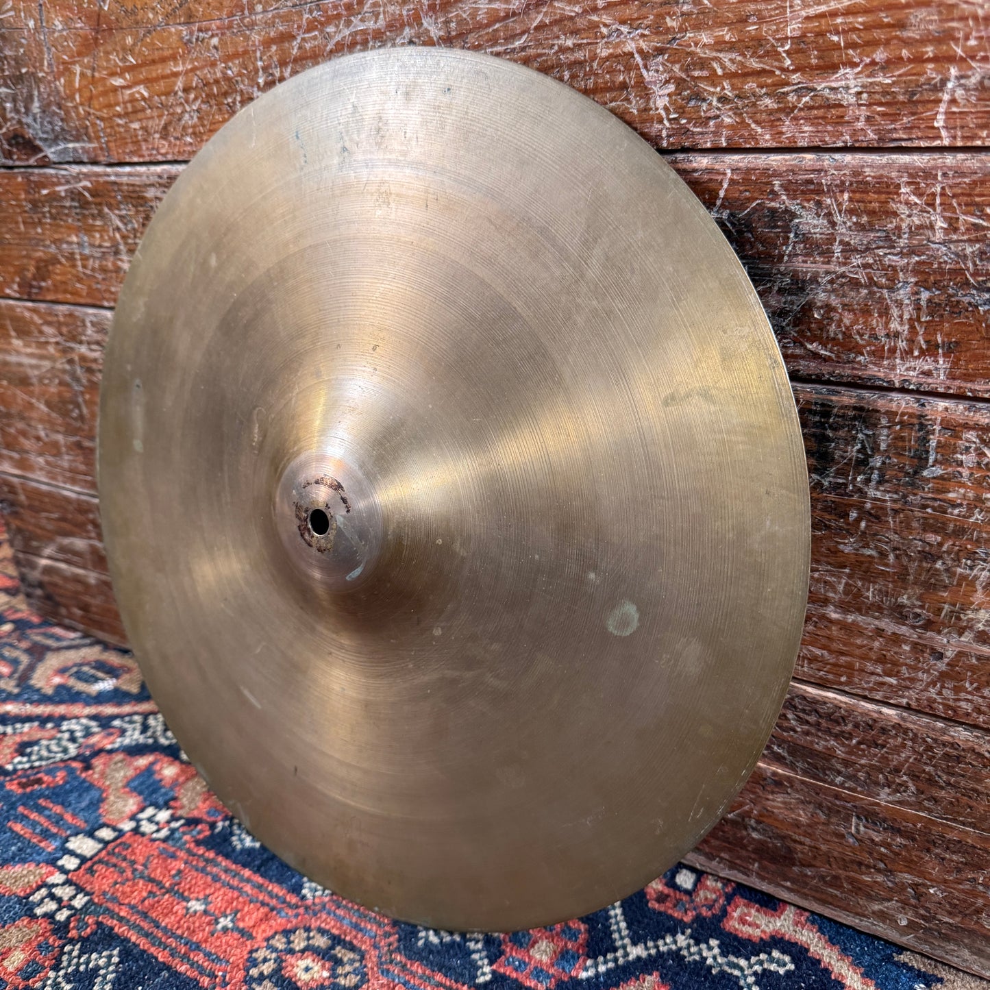 14" UFIP 1960s Crash / Hi-Hat Single Cymbal Made In Italy 736g *Video Demo*