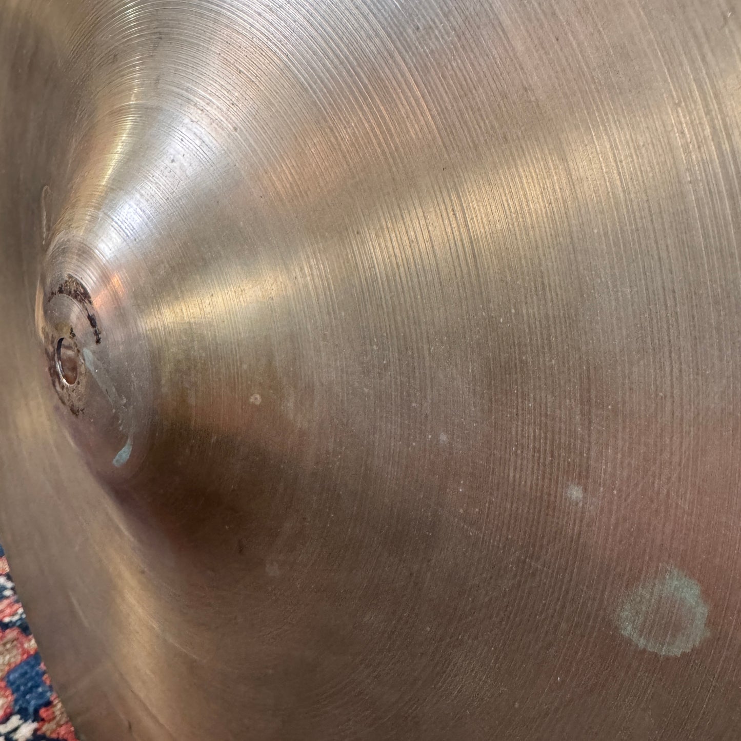 14" UFIP 1960s Crash / Hi-Hat Single Cymbal Made In Italy 736g *Video Demo*