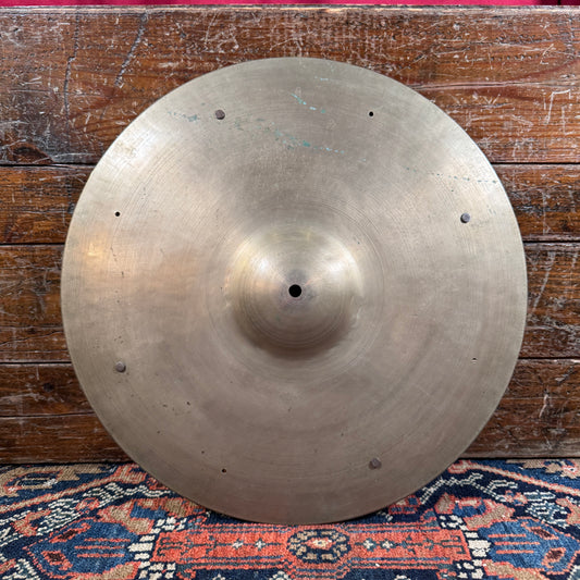 16" Zanchi F&F Vibra Crash Ride Cymbal w/ Rivets 1302g *Video Demo*