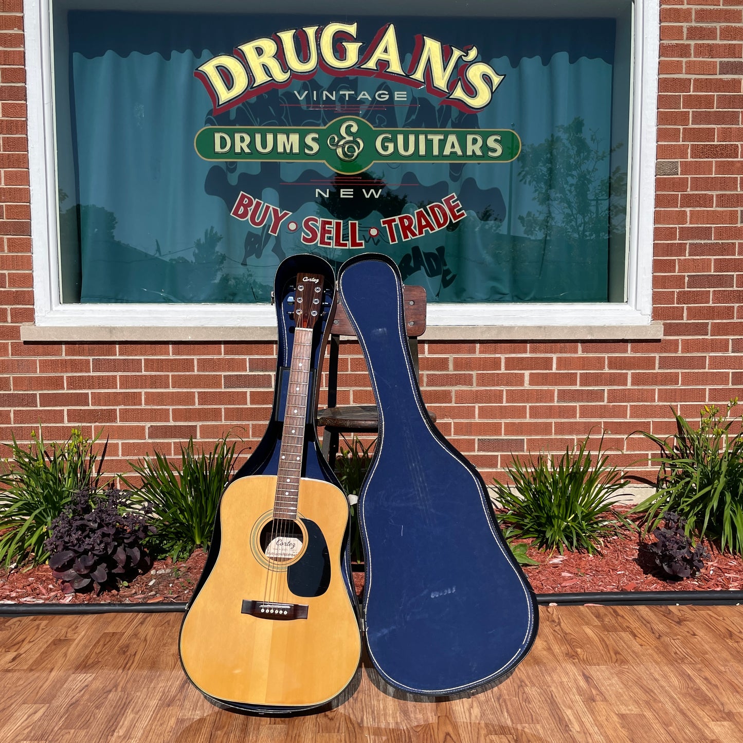 1970s Cortez Acoustic Guitar Natural JST-1000 MIJ