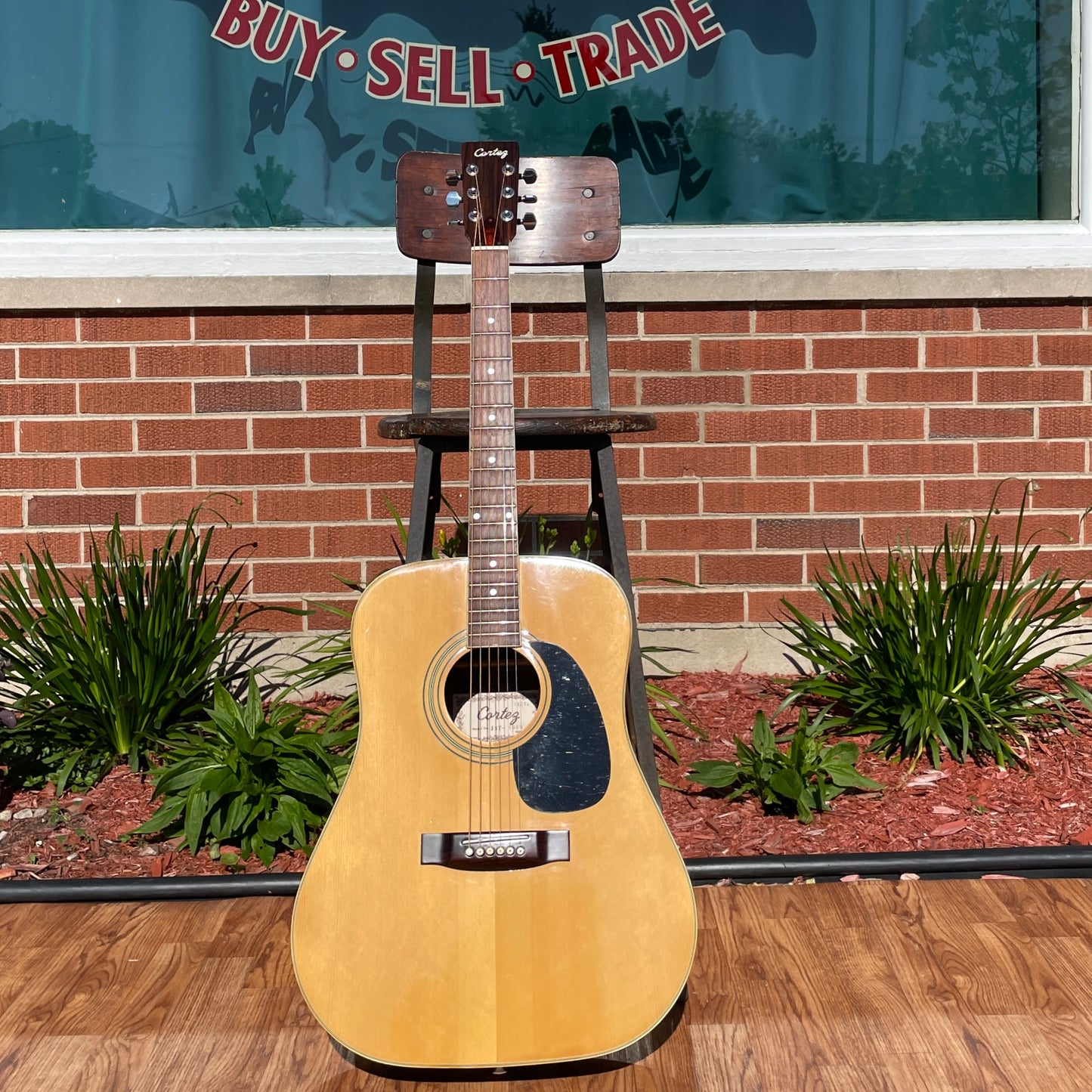 1970s Cortez Acoustic Guitar Natural JST-1000 MIJ
