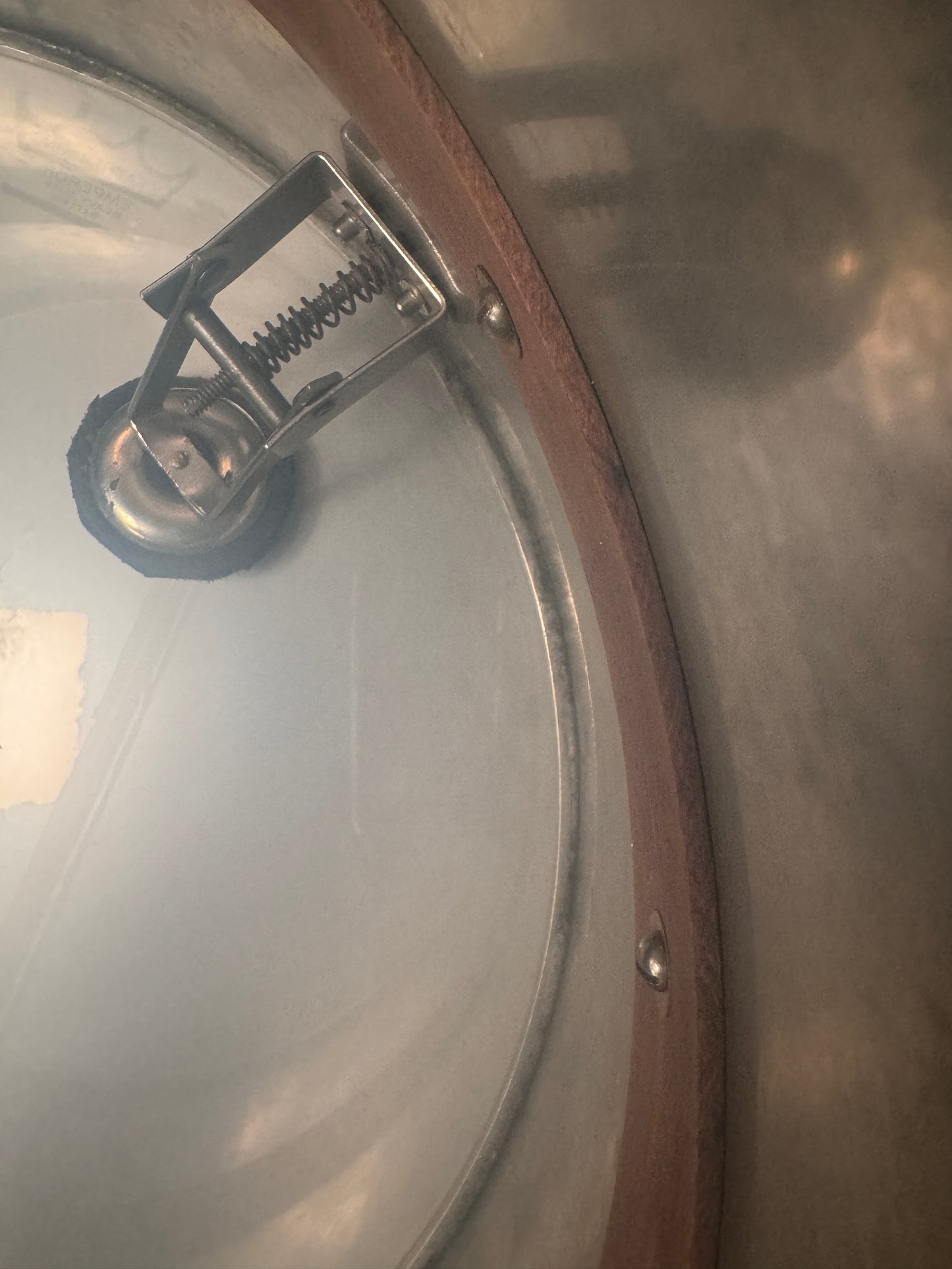 Early 1900s M.A. Wintrich 9x16 Single Tension Brass Snare Drum NOB