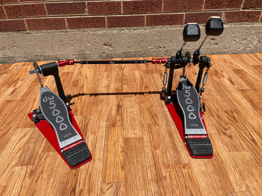 DW 5000 Series Single Chain Accelerator Double Bass Pedal Drum Workshop DWCP5002AH4