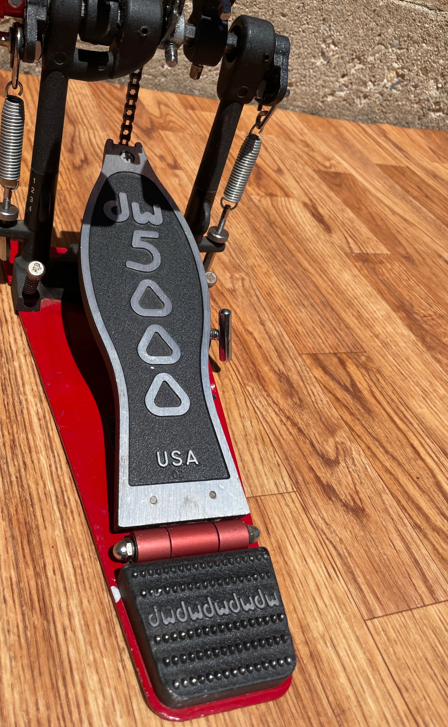 DW 5000 Series Single Chain Accelerator Double Bass Pedal Drum Workshop DWCP5002AH4