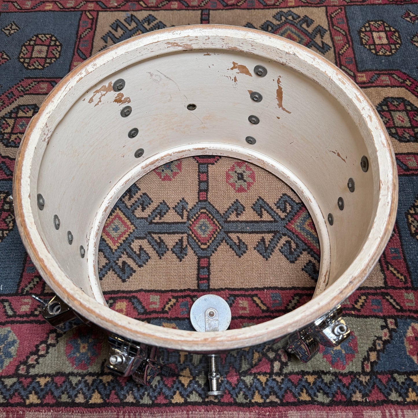 1960s Ludwig 9x13 Super Classic Tom Drum Oyster Blue Pearl