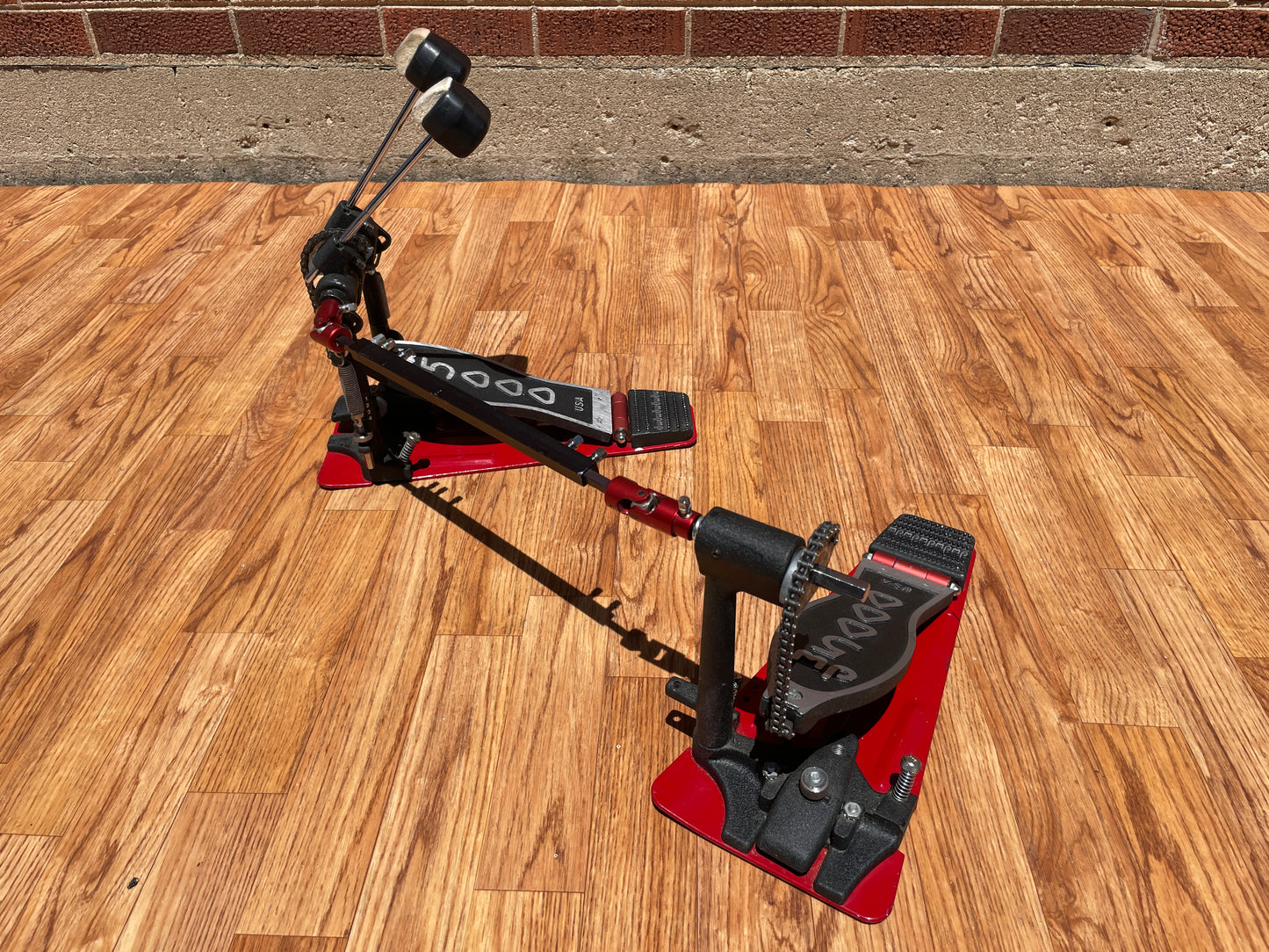 DW 5000 Series Single Chain Accelerator Double Bass Pedal Drum Workshop DWCP5002AH4