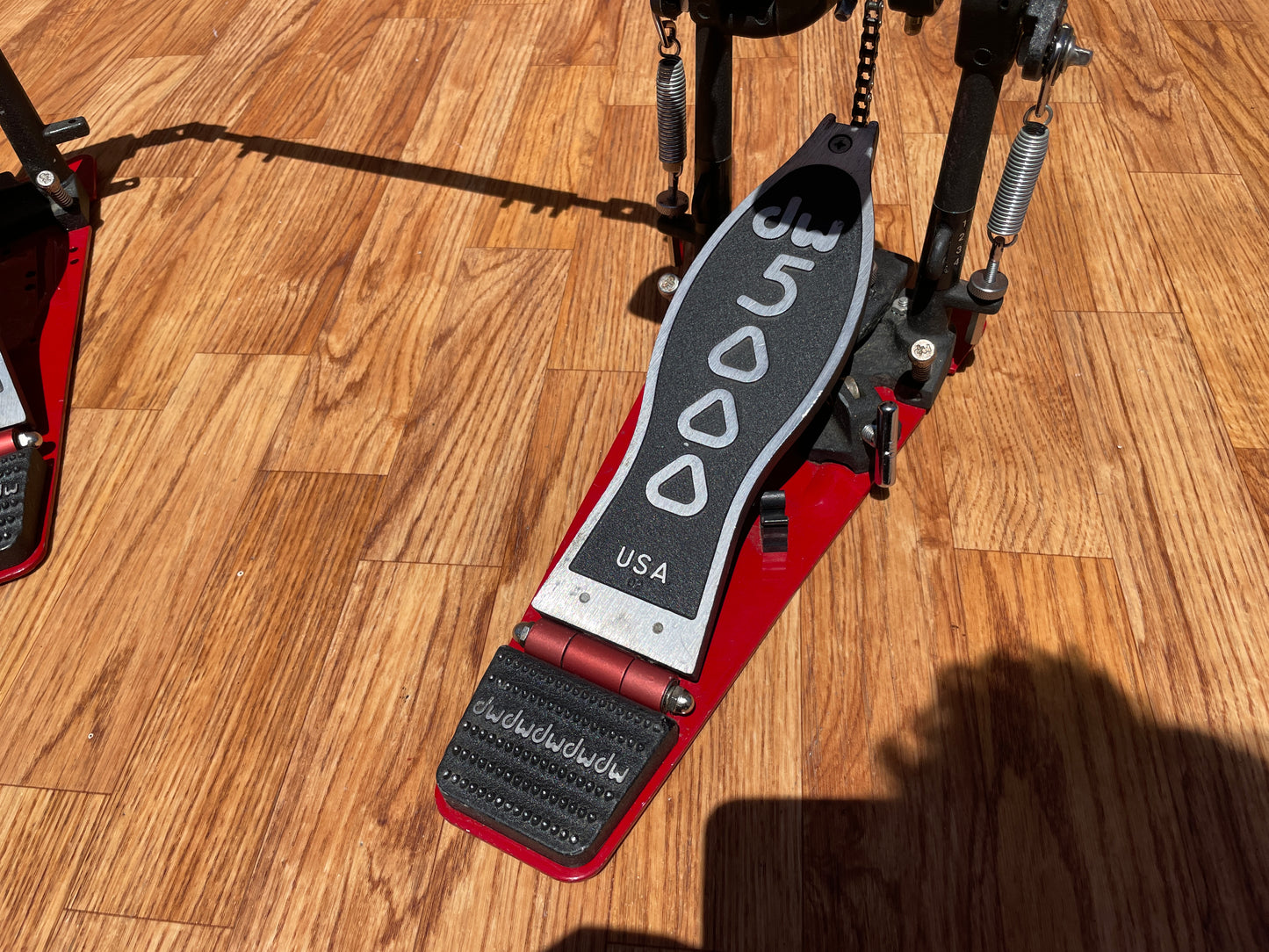 DW 5000 Series Single Chain Accelerator Double Bass Pedal Drum Workshop DWCP5002AH4