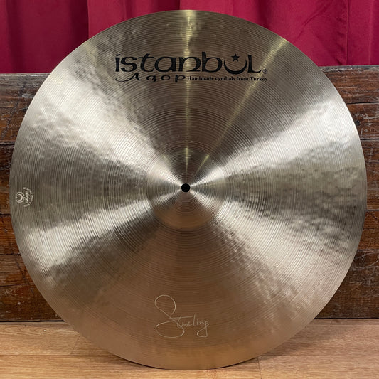 22" Istanbul Agop Sterling Crash Ride Cymbal 2810g *Video Demo*