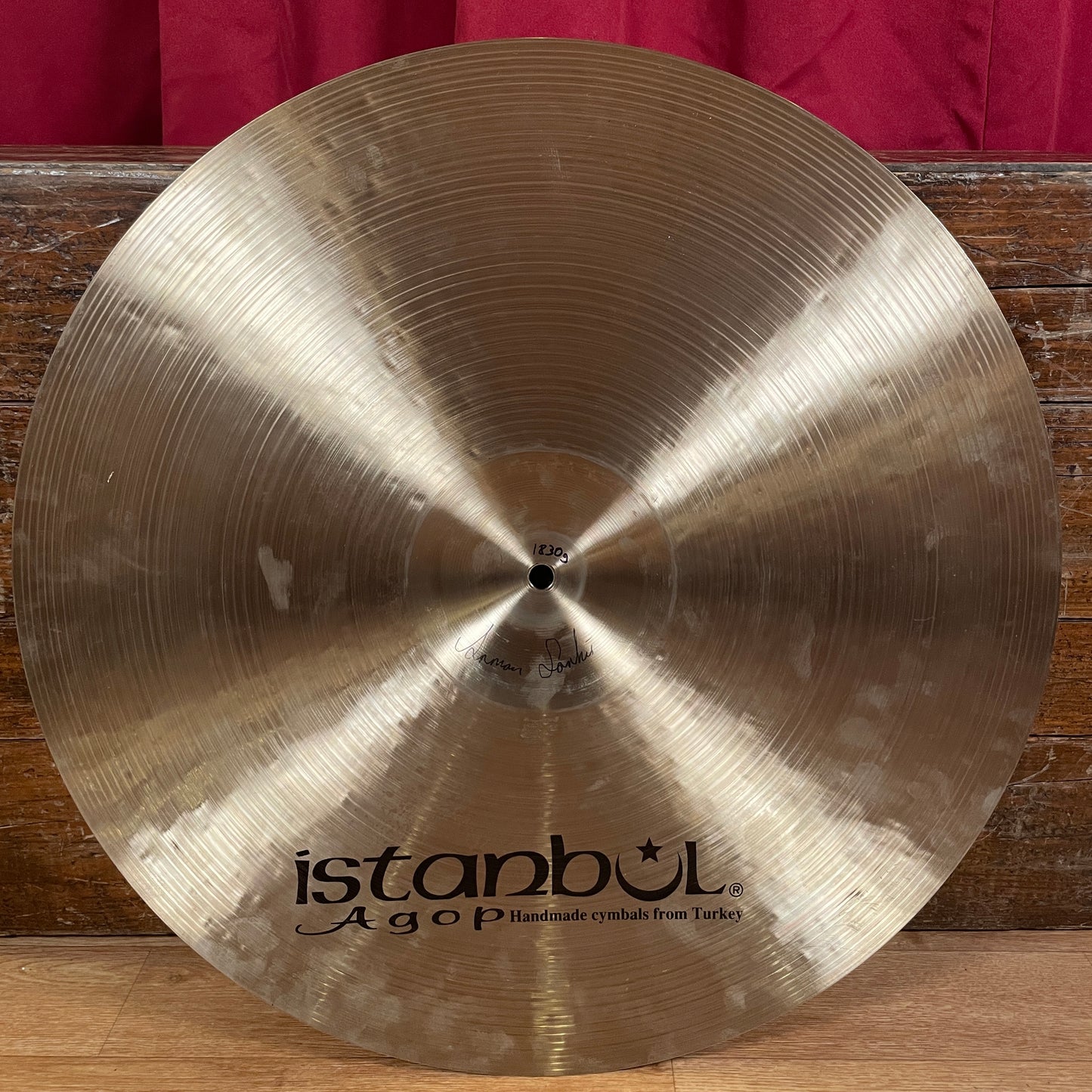 20" Istanbul Agop Traditional Medium Crash Cymbal 1830g *Video Demo*