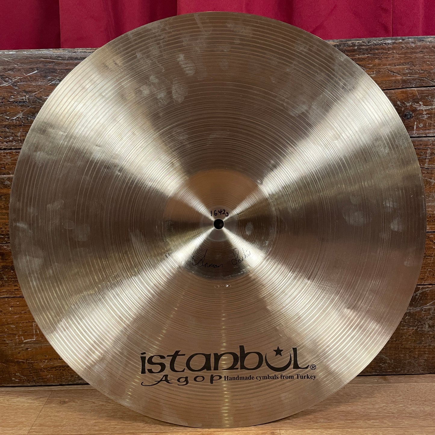 19" Istanbul Agop Traditional Dark Crash Cymbal 1642g *Video Demo*
