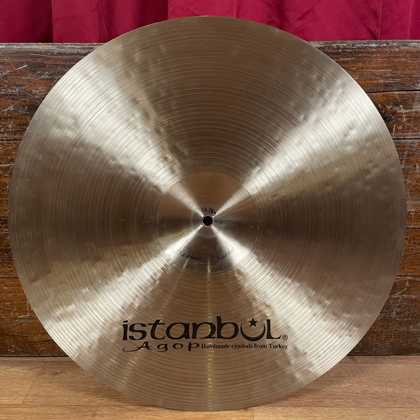 19" Istanbul Agop Traditional Thin Crash Cymbal 1578g *Video Demo*