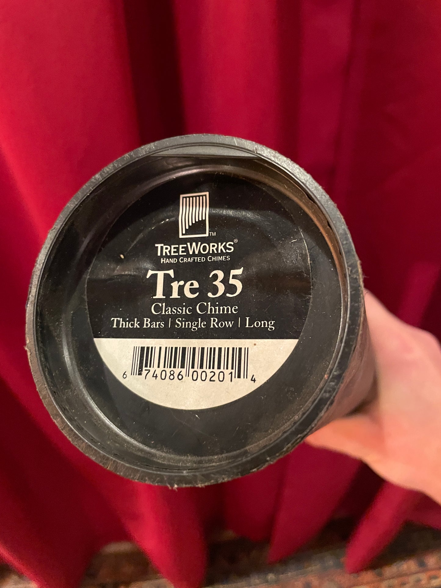 TreeWorks TRE35 Single Row 35-Bar Chimes