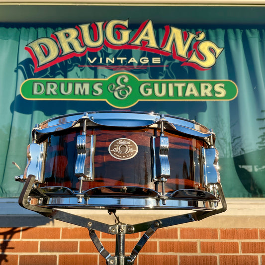 Ludwig Classic Maple Exotic 5x14 Ebony Macassar Snare Drum