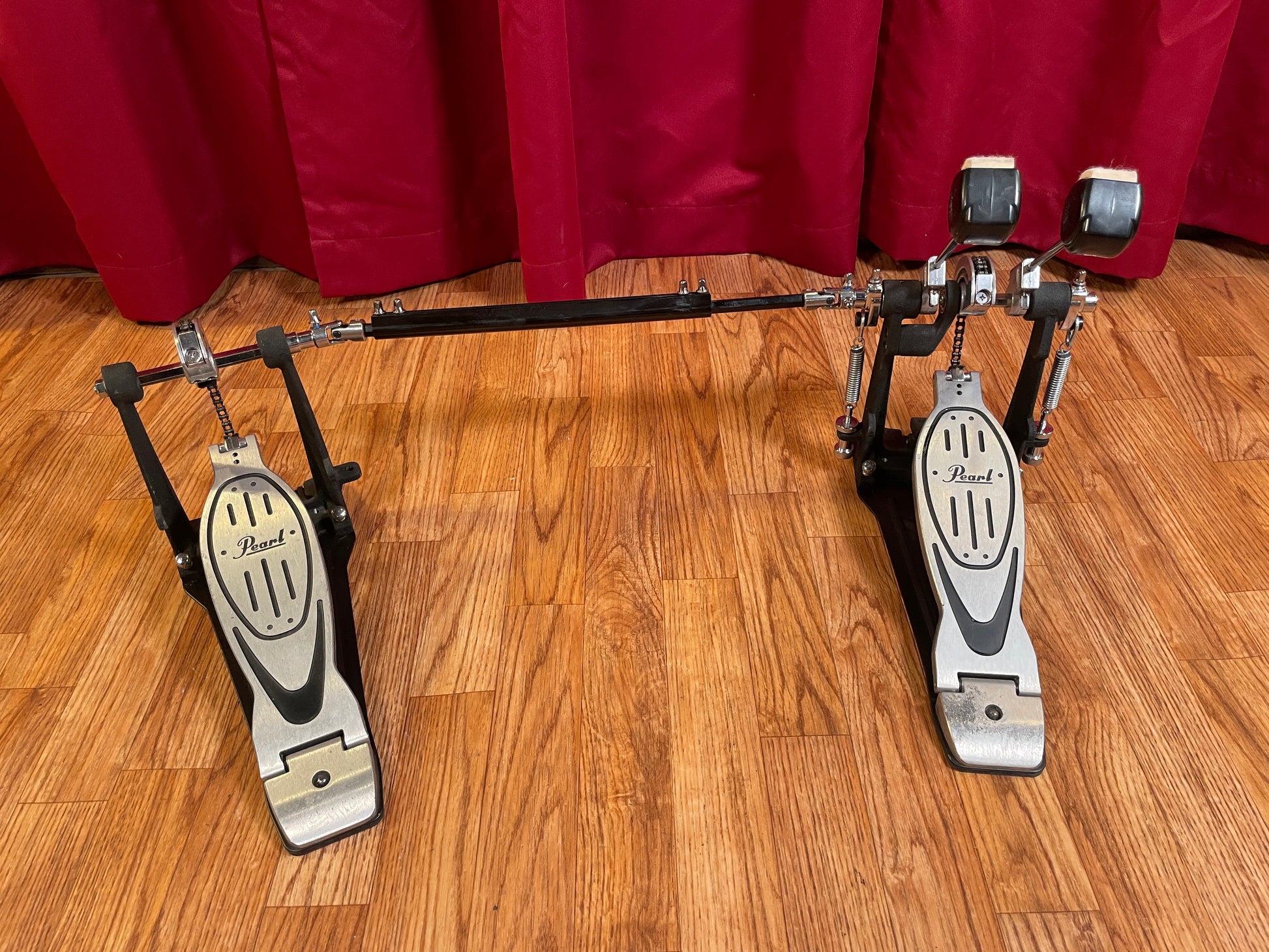 pearl double bass pedal Pearl P-902 PowerShifter Double Bass Drum Pedal Single Chain – Drugan's Drums & Guitars