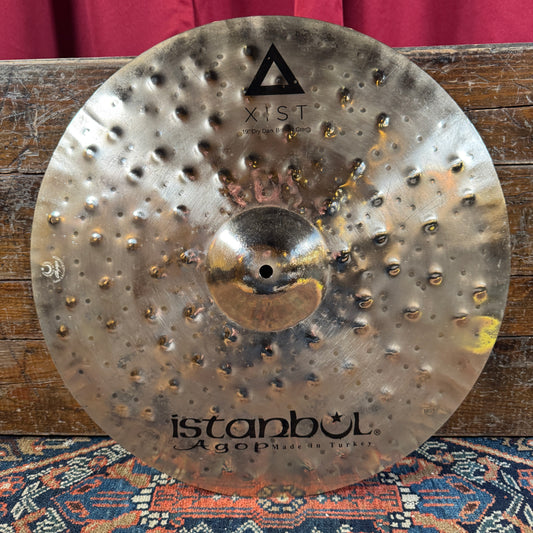 19" Istanbul Agop Xist Dry Dark Brilliant Crash Cymbal 1250g *Video Demo*
