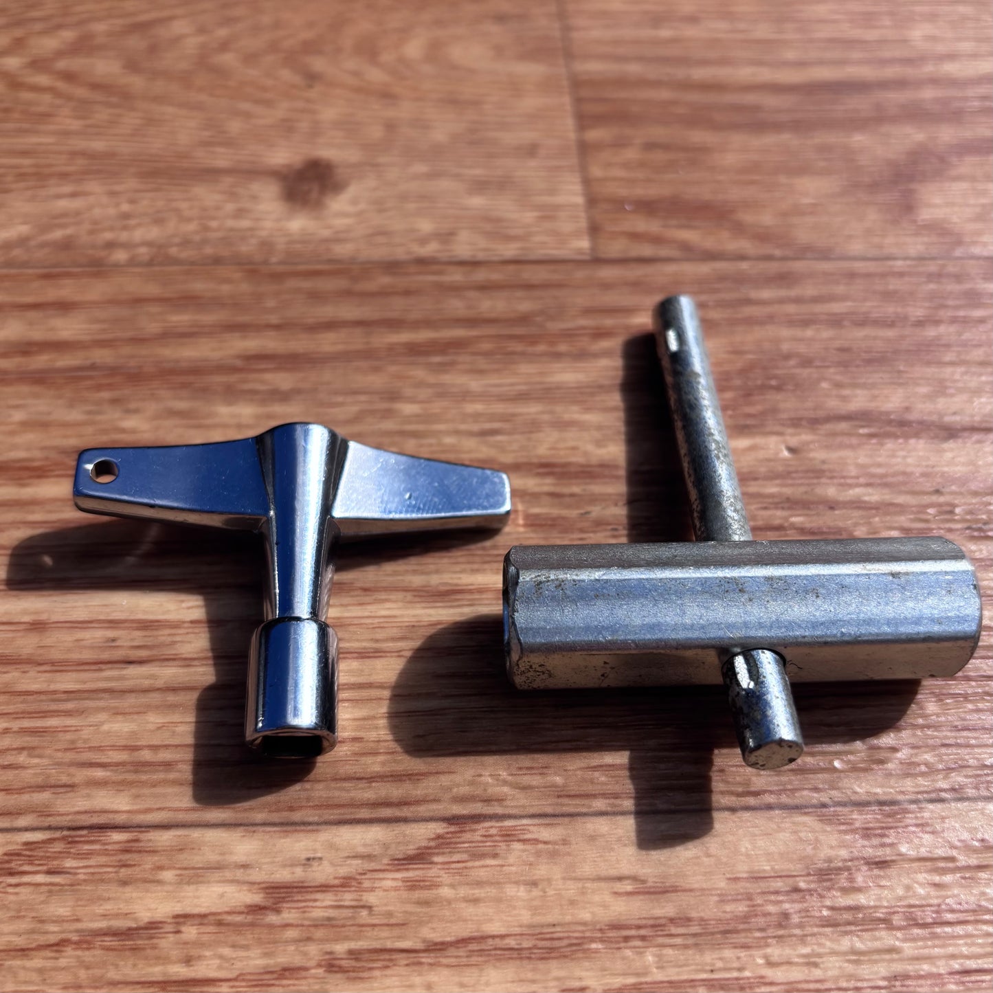 Vintage Ludwig Drum Tuning Key and Rail Consolette Hex Wrench Set